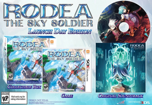 Rodea The Sky Soldier Fisico Nuevo Nintendo 3ds Dakmor