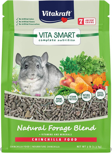 Alimento Para Conejo Vitakraft Vita Smart Chinchilla 1.3 Kg