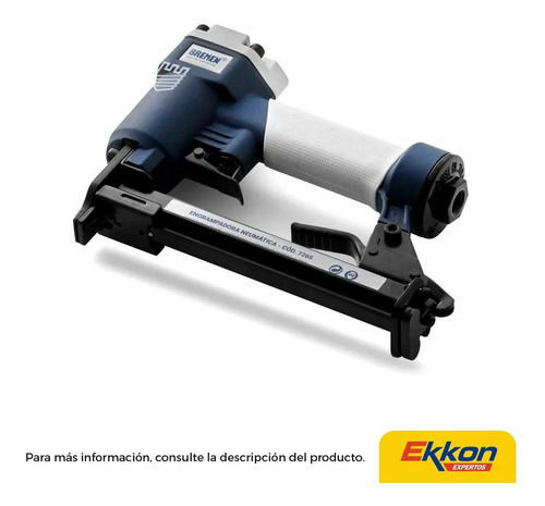 Imagen 2 de 8 de Engrampadora Neumática Profesional Bremen 6-16 Mm Tapicería