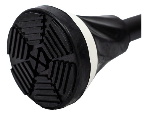 Par De Muletas Canadienses De Aluminio Plegables Ajustables Color Negro