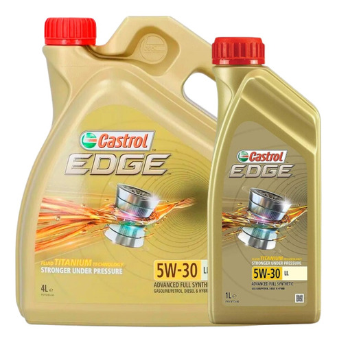 Aceite 5w30 Castrol Edge Sintetico Titaniun Technology 5lts