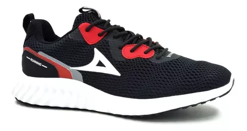 Tenis De Running Para Hombre Pirma 4010 Ngo/ Rjo