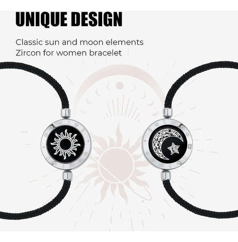 Pulseras Vibration & Light Up For Love Para Parejas