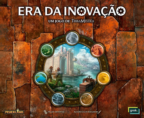 Jogo De Tabuleiro Terra Mystica: Era Da Inovação Grok Games