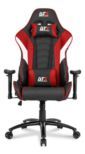 Cadeira Escritorio Confortável Dt3sports Elise Red Game Jogo