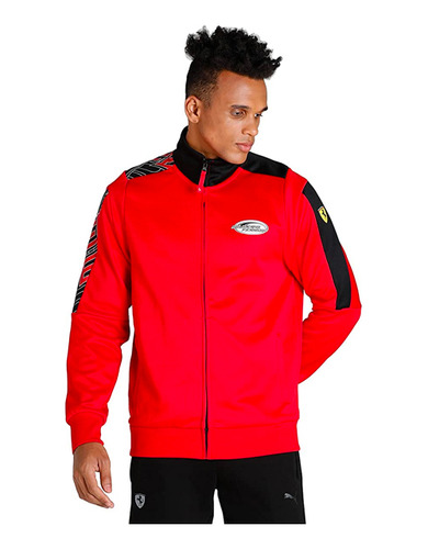 Chamarra Puma Ferrari T7 Trank Jacket Hombre 53372202