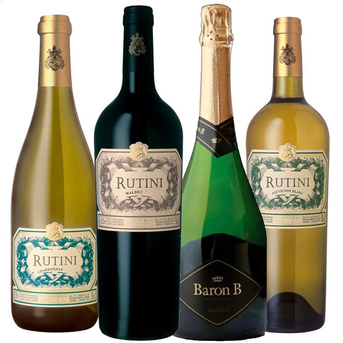 Baron B + Rutini Malbec + Chardonnay + Sauvignon Blanc 