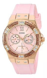 Reloj Guess Color Rosa Femenino U1053l3 Oferta Limitada