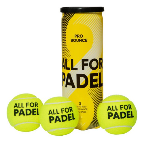 Pelotas adidas Pro Bounce All For Padel Tubo X3