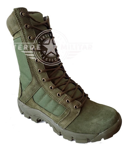 Botas Ultra Ligeras Militares Policiaca Swat Kaki Negra Gris