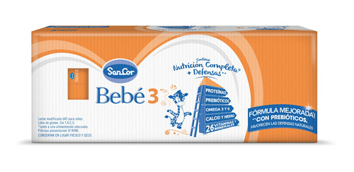 Leche Sancor Bebe 3 (2 A 3 A) 30 X 200ml