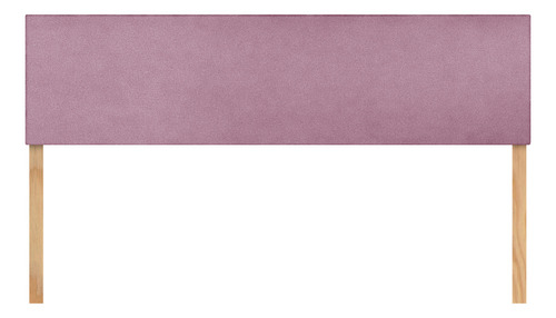 Cabecera King Size Dotico Lisa 3 En 1 Moderna Rosa
