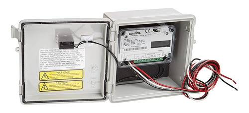 Leviton Mo240-1sw Contador Mecánico De Montaje En Superficie