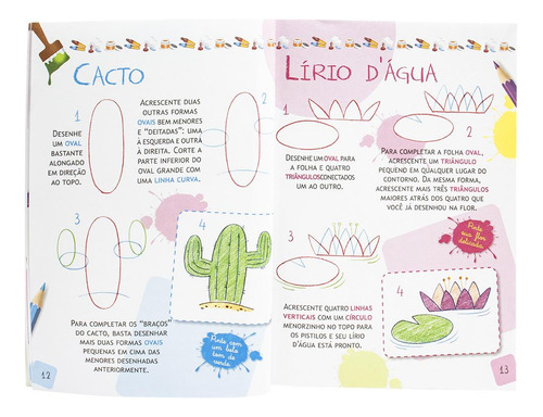 Sou Um Artista! Meu Primeiro Curso De Desenho: Passo A Passo, De Moon Srl., Vol. 1. Editorial Happy Books, Capa Mole, Edição 1 Em Português, 2024