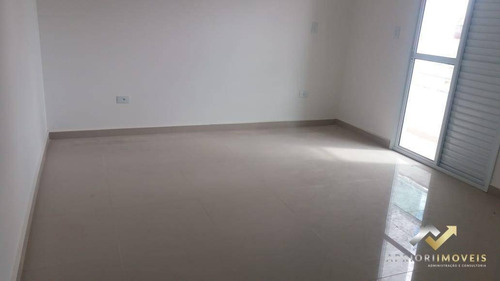 Cobertura À Venda, 88 M² Por R$ 380.000,00 - Vila Santa Teresa - Santo André/sp - Co0468