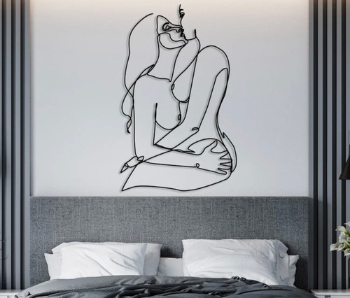 Cuadro Pareja Gay Design Lgtb Woman Kiss De Madera 105x85cm