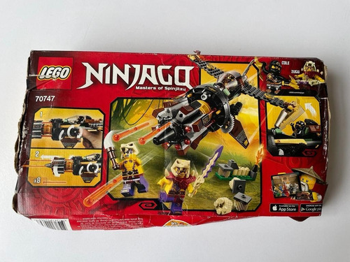 Imagen 4 de 8 de Lego Lanzador De Rocas Ninjago Masters Of Spinjitzu 70747