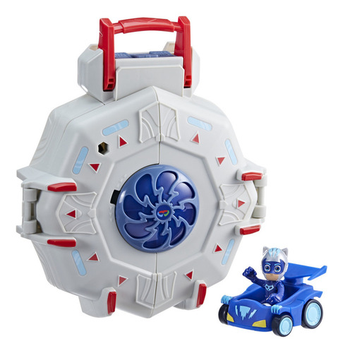 Figura De Acción Pj Masks Power Heroes Base De Operaciones