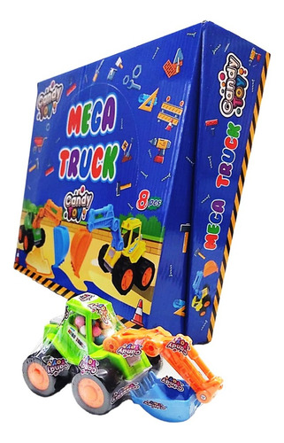 Dulces Con Juguete  Candy Toy Carro Monster Truck X 8 Uds