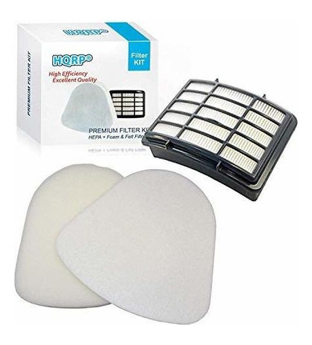 Kit De Filtro Hqrp (hepa Foam Y Fieltro) Compatible Con Shar