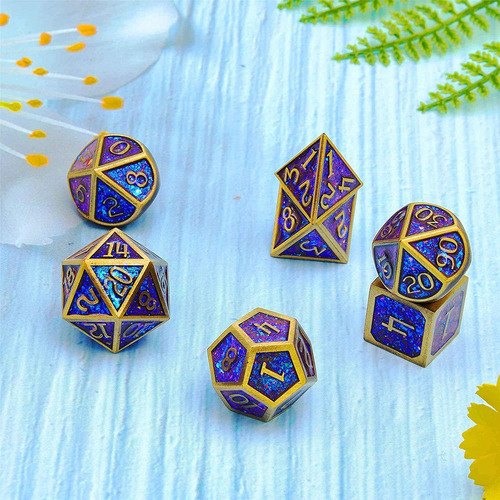 Wiz Dice Bolsa De Trucos: Colección De 140 Dados Poliédricos