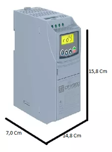 Terceira imagem para pesquisa de inversor de frequencia 3cv 220v trifasico