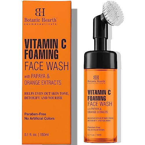 Botánica De Lavado Facial De Vitamina C Espumante Con 6qhfx