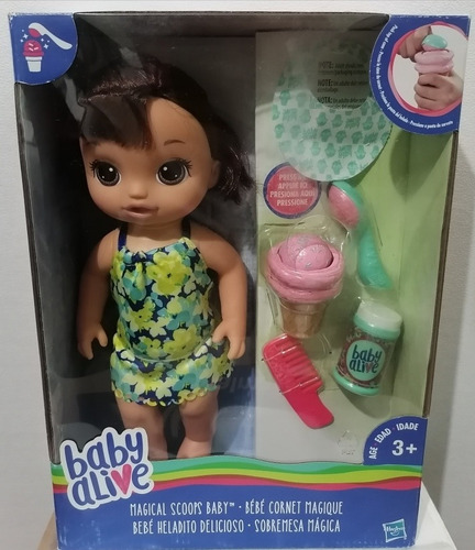 Baby Alive Bebé Heladito Delicioso Castaña Oferta