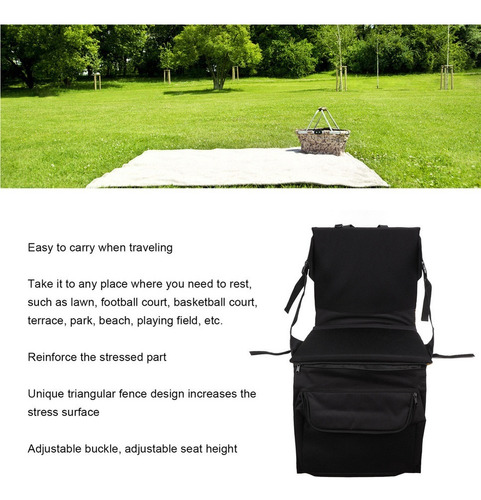 A Cojín Plegable Portátil For Acampar Al Aire Libre, Estadio