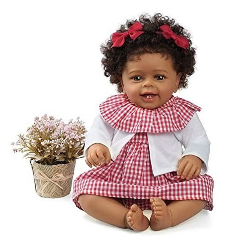 Muñecas Bebés Renacidos De La Vida Negro - 18 91gsy