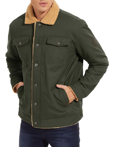 Chaqueta Acolchada Cálida Para Otoño E Invierno Para Hombre