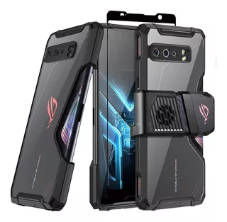 Funda Para Asus Rog Phone 3 Fanbiya Armor De Tpu + Vidrio