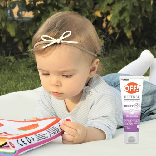 Imagen 3 de 6 de Repelente Insectos Para Bebes Off Defense Gel Scjohnson