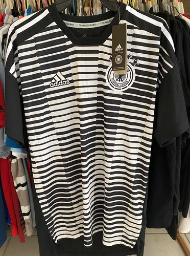 Jersey adidas Parley Alemania 2017 Prematch Entrenamiento