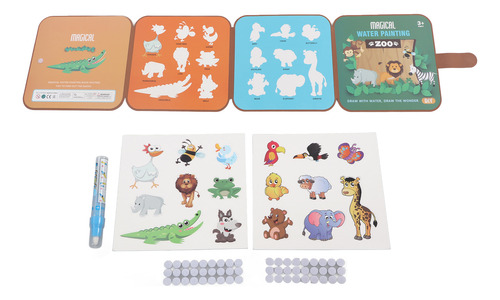Libro De Garabatos Educativo Borrable, Plegable Temprano