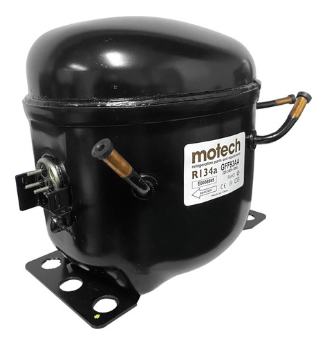 Motor Compresor Heladera Motech Gff93aa 1/3+ Hp R134a
