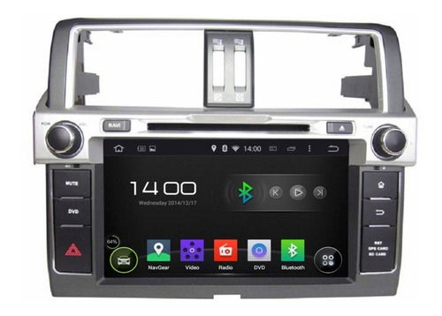 Autoradio Android Homologado Para Toyota Prado 2014-2017