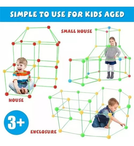 Juego De Tienda De Campaña Con Forma De Castillo Para Niños