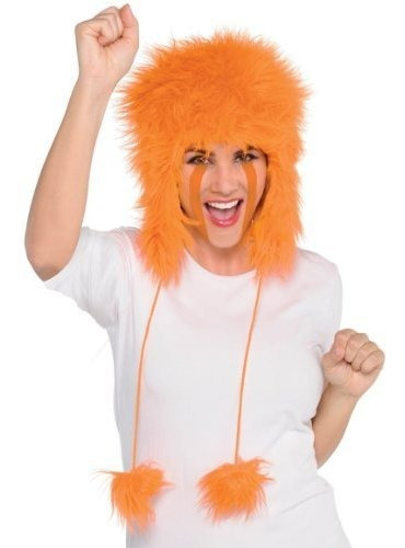 Naranja Fuzzy Sombrero 