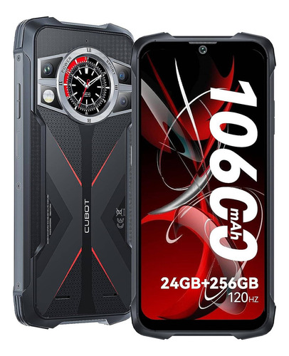 Celular Cubot King Kong 9 256gb 24gb (12gb Estendida) Nfc Cor Preto Preto