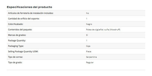 Polea Cigueñal Oem: 8s7z6312a