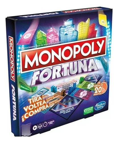 Monopoly Fortuna Juego De Mesa Hasbro