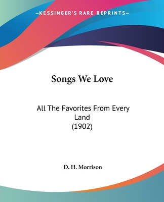 Libro Songs We Love: All The Favorites From Every Land (1...