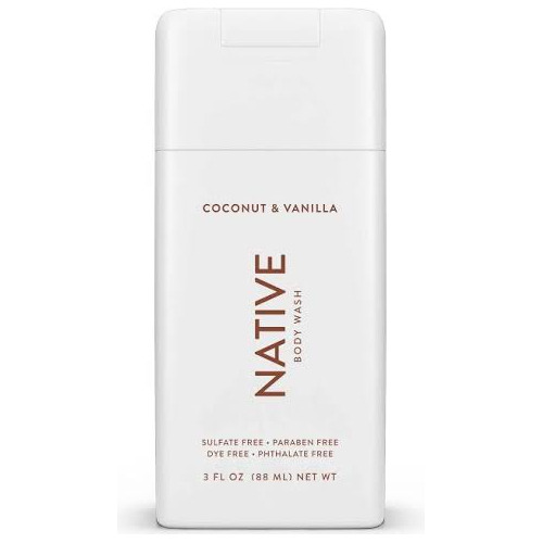 Native Coconut And Vanilla Body Wash Mini 88ml