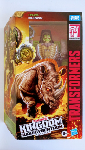 Rhinox Transformers War For Cybertron Kingdom Beast Wars (Usado)