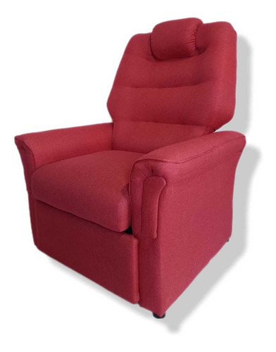 Sillon Poltrona Relax En Tela Alpha Rustica Stock Disponible