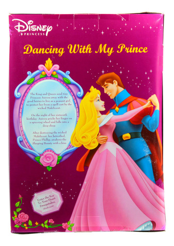 Disney Princess Porcelain Keepsake Dancing Aurora & Prince