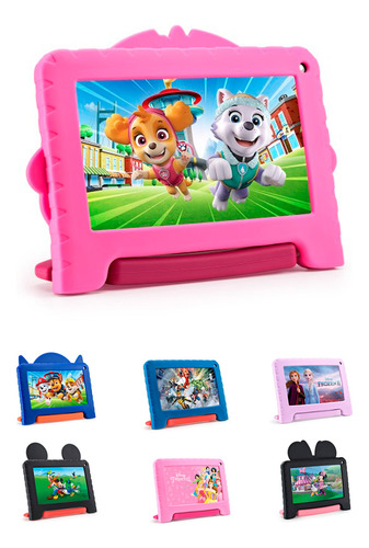 Tablet Multilaser Infantil Quad 32gb 2 Ram Netflix Youtube Cor Rosa