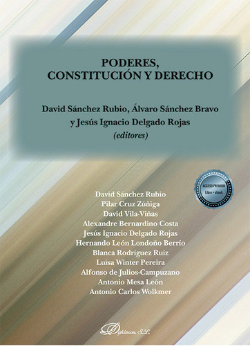 Libro Poderes Constitucion Y Derecho - Aa.vv