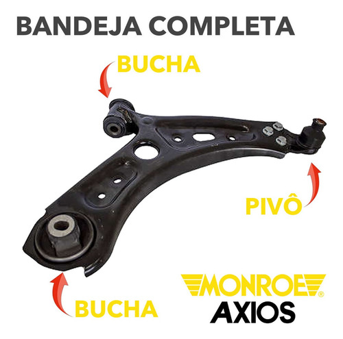 Bandeja Balança Jeep Renegade 4x2 2015 2016 2017 2018 2019..